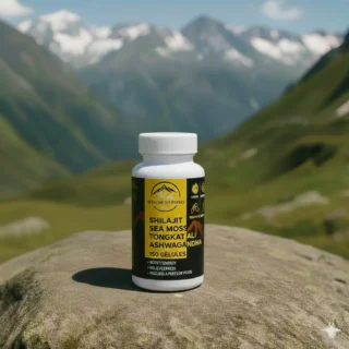 Vitalité 4-en-1 – Sea Moss • Tongkat • Ashwagandha • Shilajit